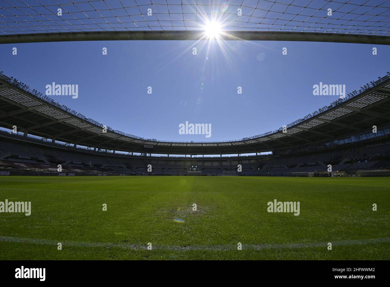 LaPresse - Fabio Ferrari 14 marzo 2021 Torino, Italia sport calcio ESCLUSIVO TORINO FC Torino FC vs Inter - Campionato Italiano Calcio League A TIM 2020/2021 - Stadio Olimpico Grande Torino. Nella foto:-t Foto Stock