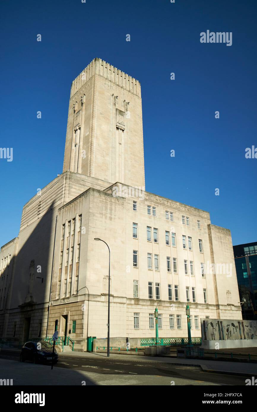 Georges dock edificio e stazione di ventilazione Liverpool Inghilterra Regno Unito Foto Stock