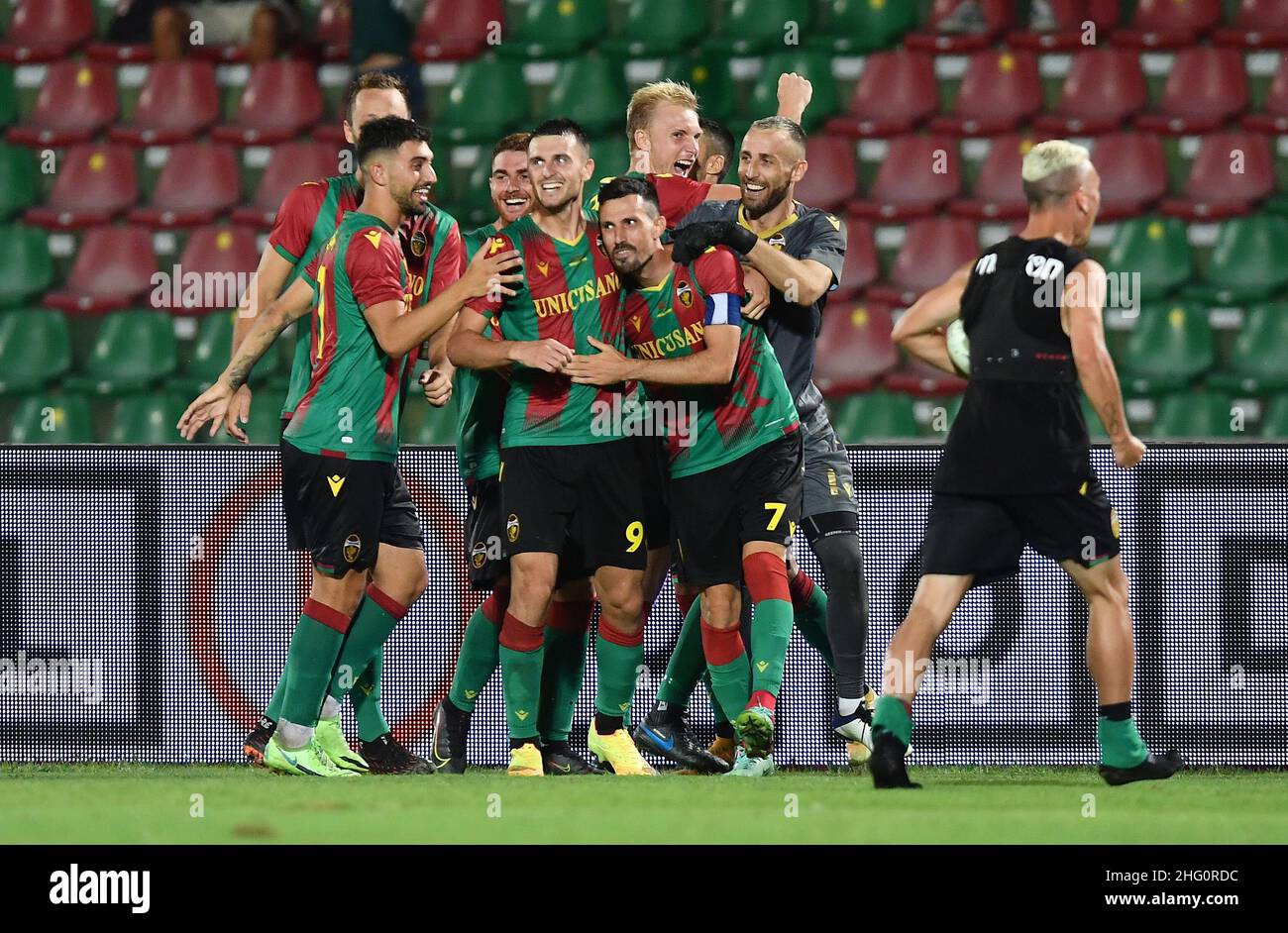 Foto Roberto Settonce/Andrea Pomponi/LaPresse08 Agosto 2021 Terni (TR), Italia sport calco Ternana vs Avellino - Coppa Italia 2021/2022 - Stadio libero nella foto: Furlan sultanzaFoto Roberto Settonce/Andrea Pomponi/LaPresseAgosto 08, 2021 Terni(TR), Italia sport soccer Ternana vs Avellino - Coppa Liberati - Italia: 2021/2022 - Coppa Liberati - Italia Obiettivo di festa Furlan Foto Stock