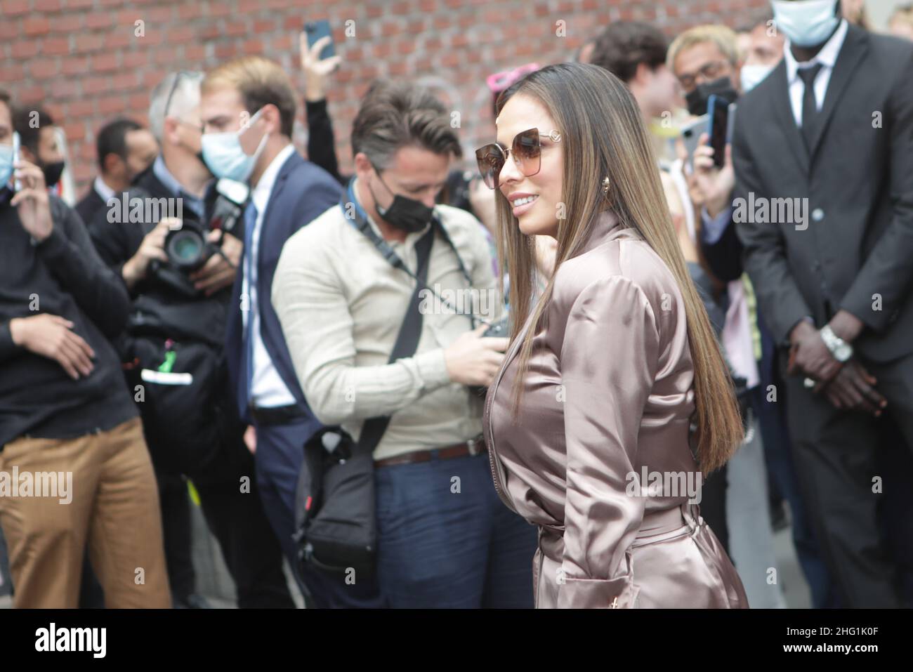 Mairo Cinquetti - LaPresse 22 set 2021 Milano - Italia intrattenimento Arrivi a Fendi - MFW 2021/2022 nella foto: Guest Foto Stock