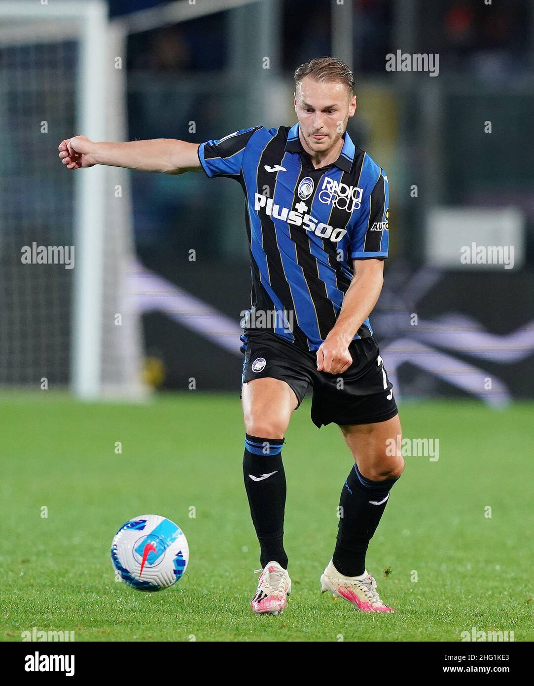 Spada/LaPresse Settembre 21 , 2021 - Bergamo , Italia Sport, Calcio Atalanta vs Sassuolo - Campionato Italiano Serie A 2021/2022 - Stadio Gewiss. Nella foto: Teun Koopmeiners Foto Stock