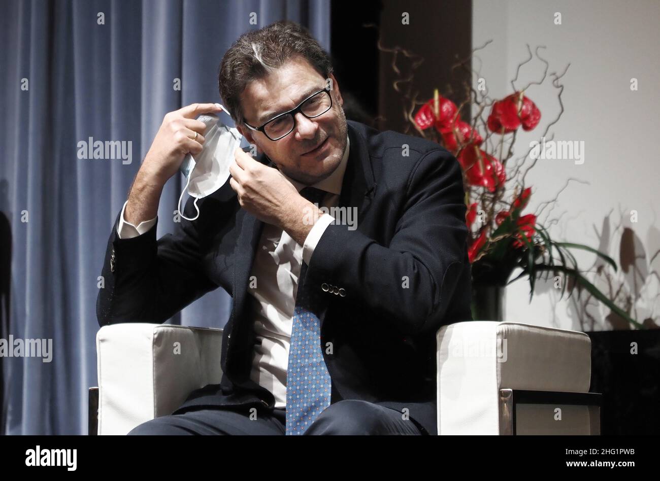 Michele Nucci/LaPresse 27 settembre 2021 - Bologna, Italia News Cersaie, la più importante mostra mondiale di piastrelle ceramiche e arredi per bagno, torna al Centro Espositivo di Bologna dal 27 settembre al 1 ottobre 2021 Foto Stock