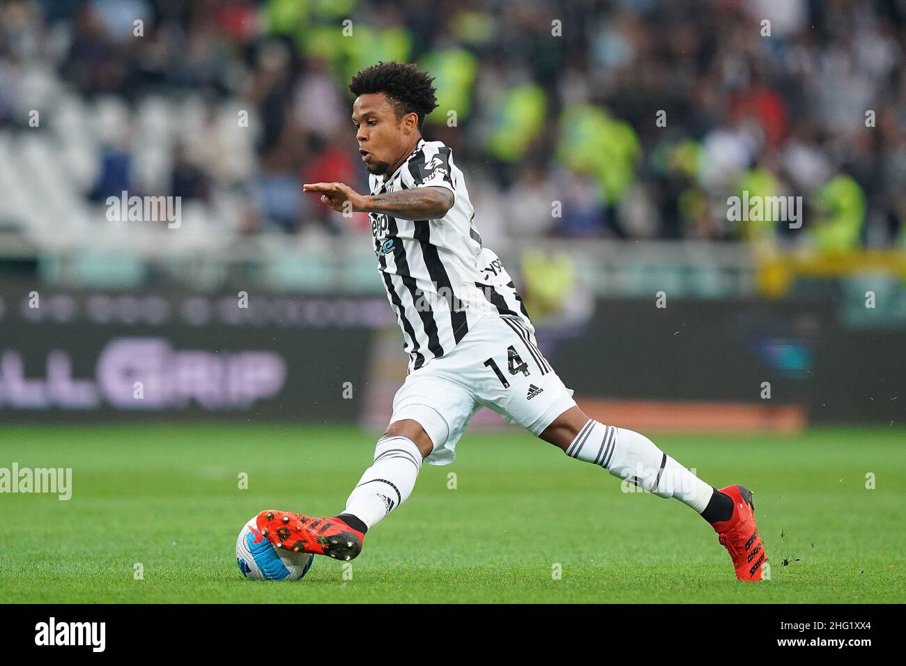 Spada/LaPresse Ottobre 02 , 2021 - Torino , Italia Sport, Calcio Torino vs Juventus - Campionato Italiano Serie A Calcio 2021/2022 - Grande Stadio Torino. Nella foto: Weston McKennie (Juventus F.C.); Foto Stock