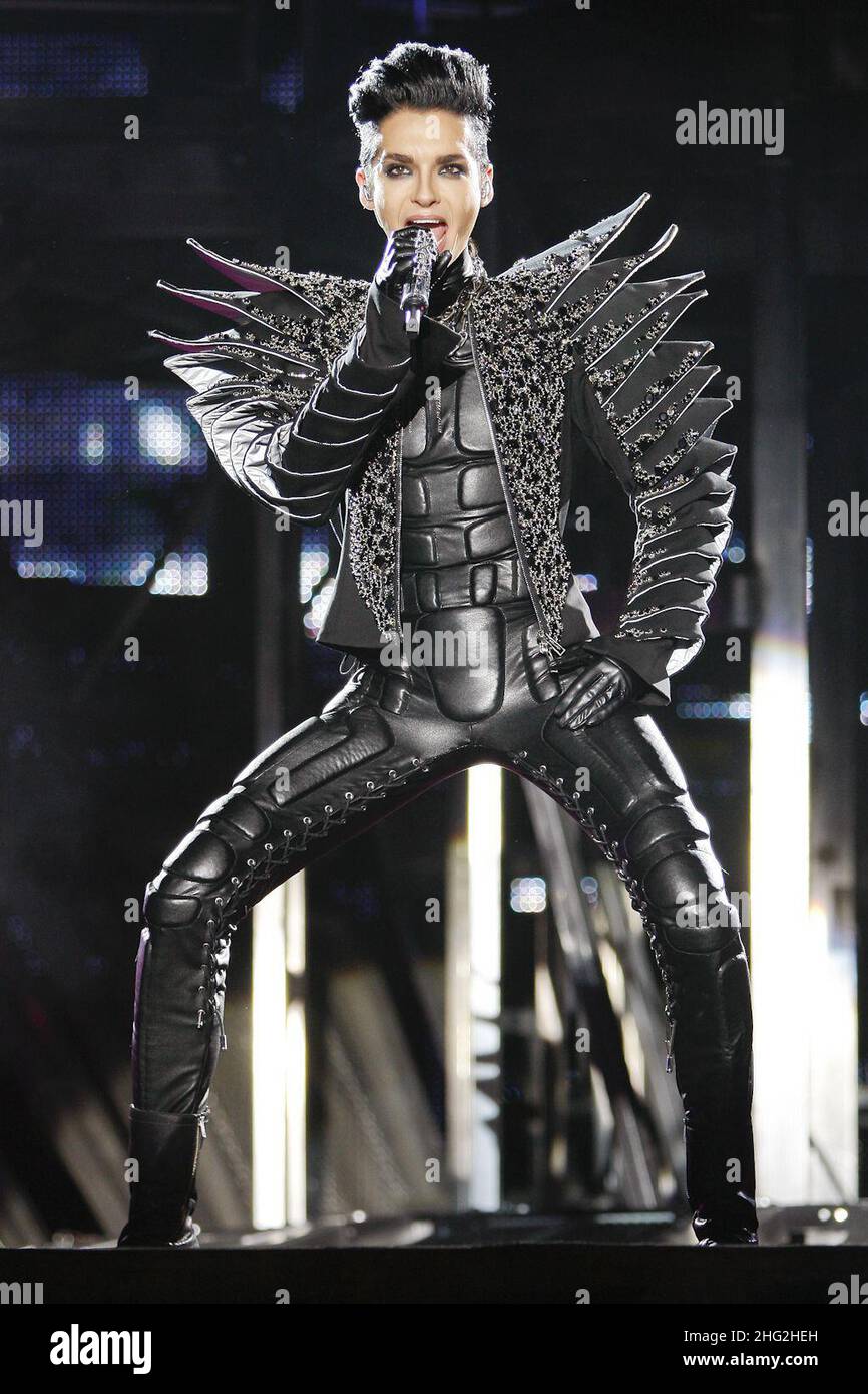 Il Tokio Hotel si esibirà durante il tour "Welcome to Humanoid City", Padova Italia. Foto Stock
