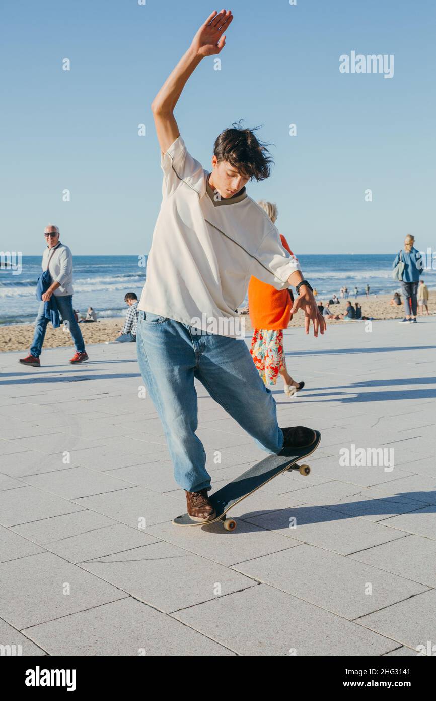 Biarritz, Francia, ottobre 2021 Foto Stock