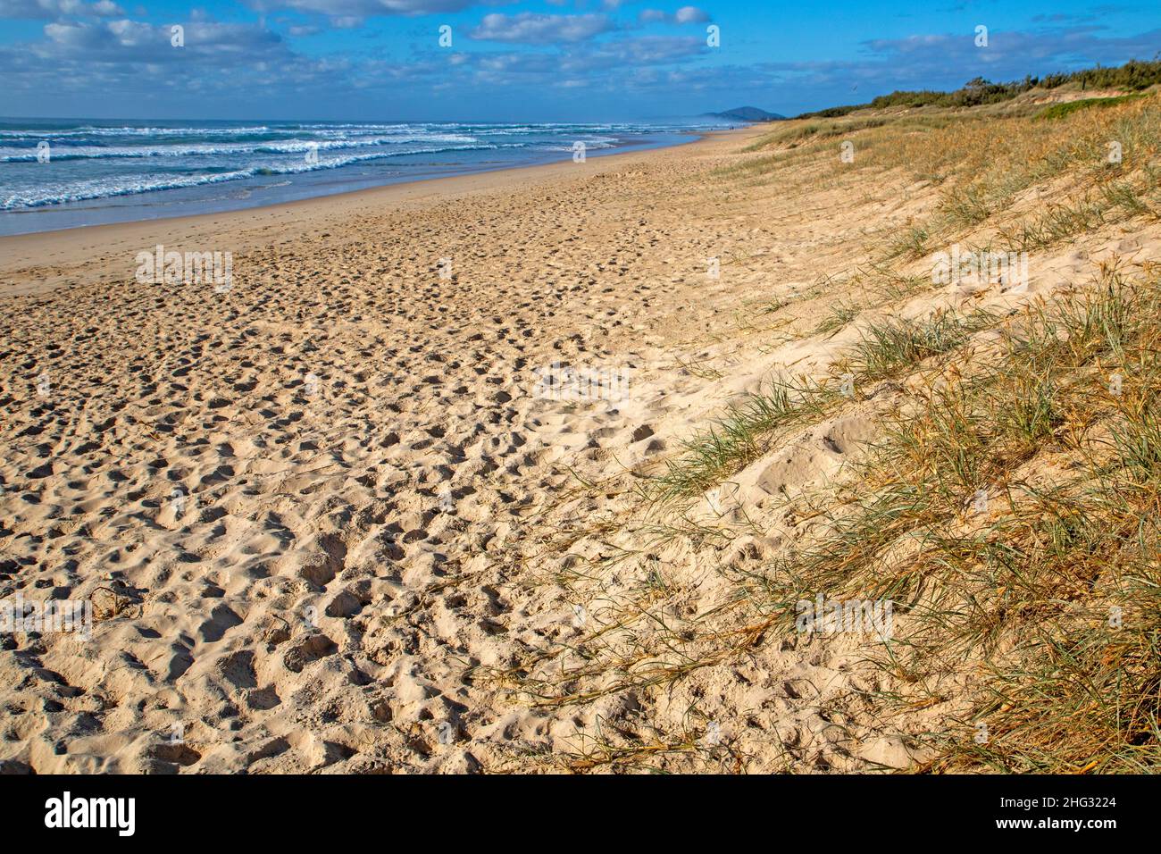 Sunrise Beach sulla Sunshine Coast Foto Stock