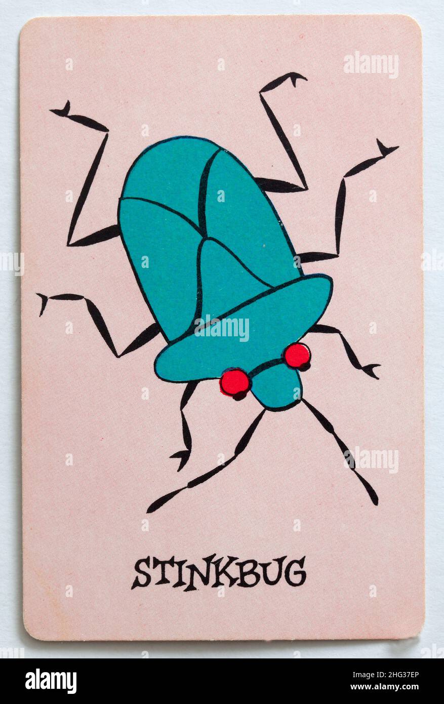 Carta da gioco Skeeter Foto Stock