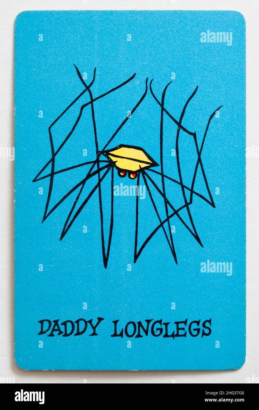 Carta da gioco Skeeter - Daddy Longlegs Foto Stock