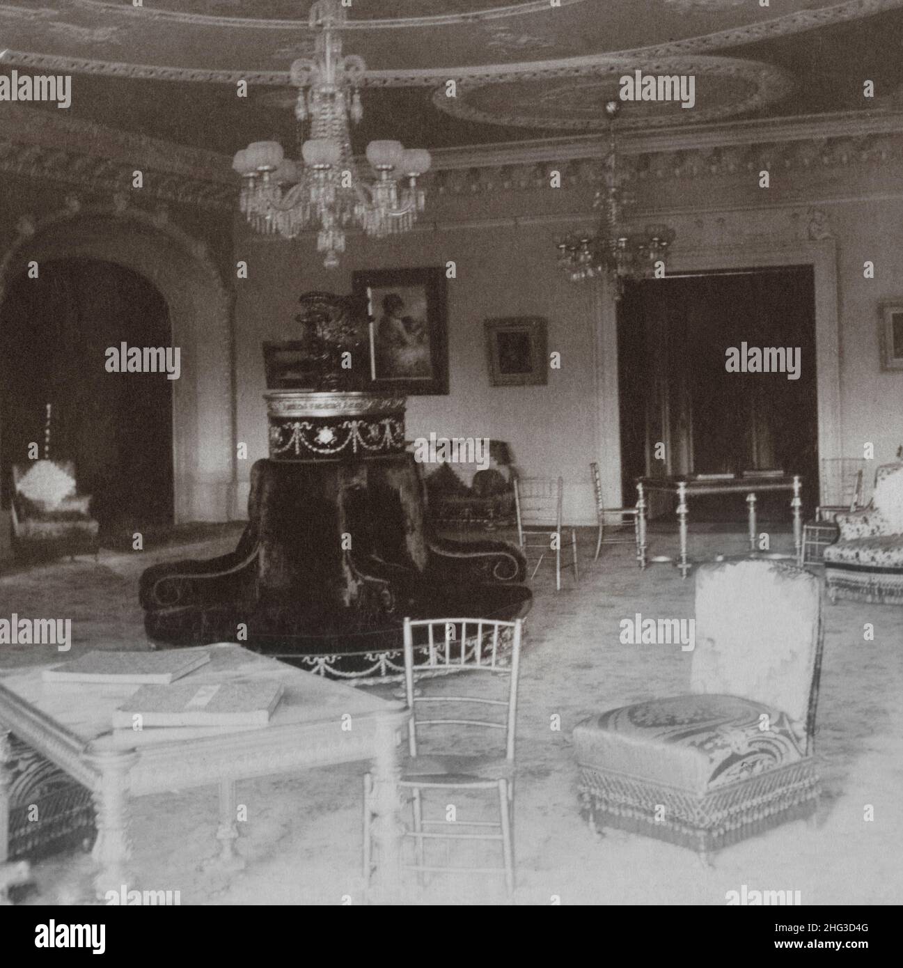 Foto d'epoca degli hotel di St. Augustine. Florida. USA. 1892 Foto Stock
