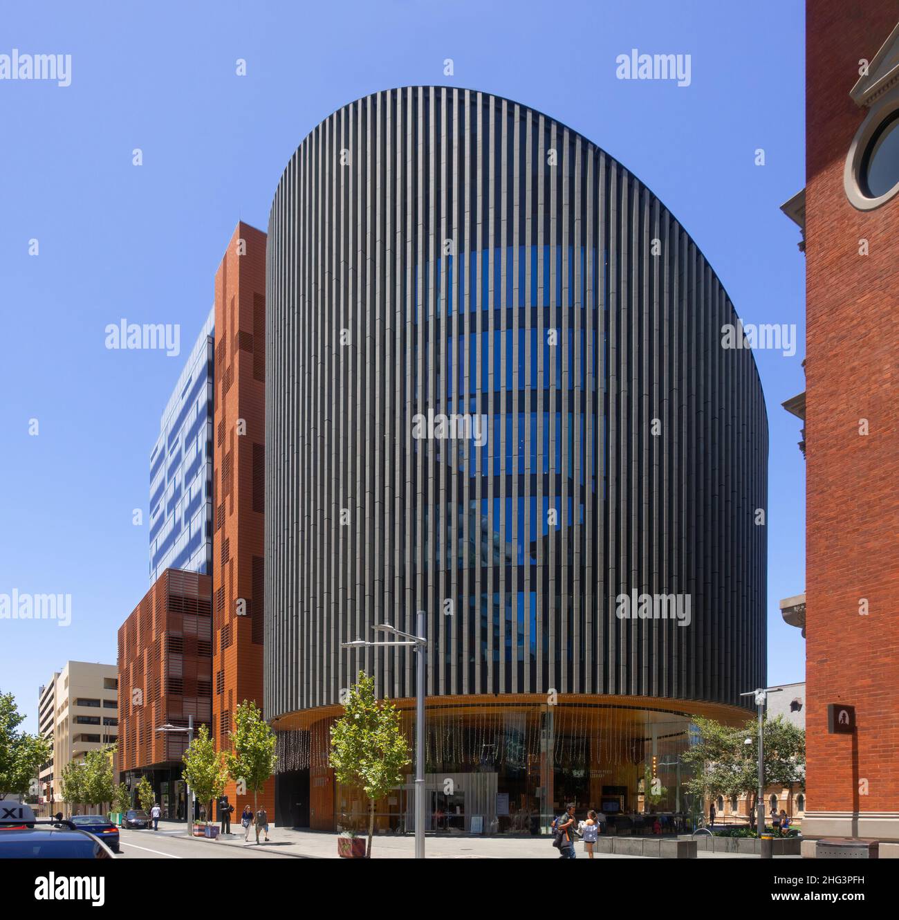 Perth, Australia - Biblioteca della Città di Perth di Kerry Hill Architects Foto Stock