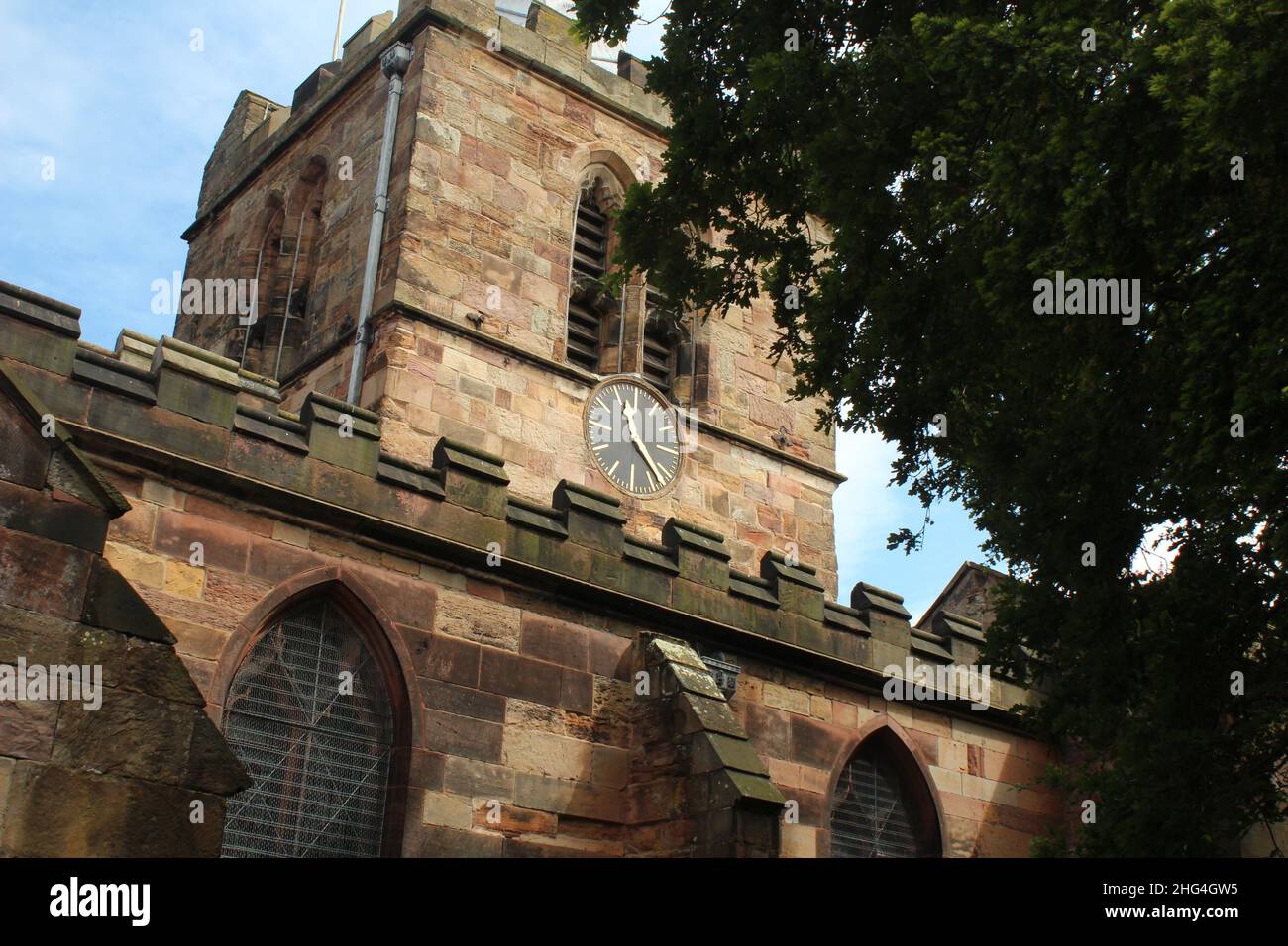 Hawarden, Galles del Nord Foto Stock