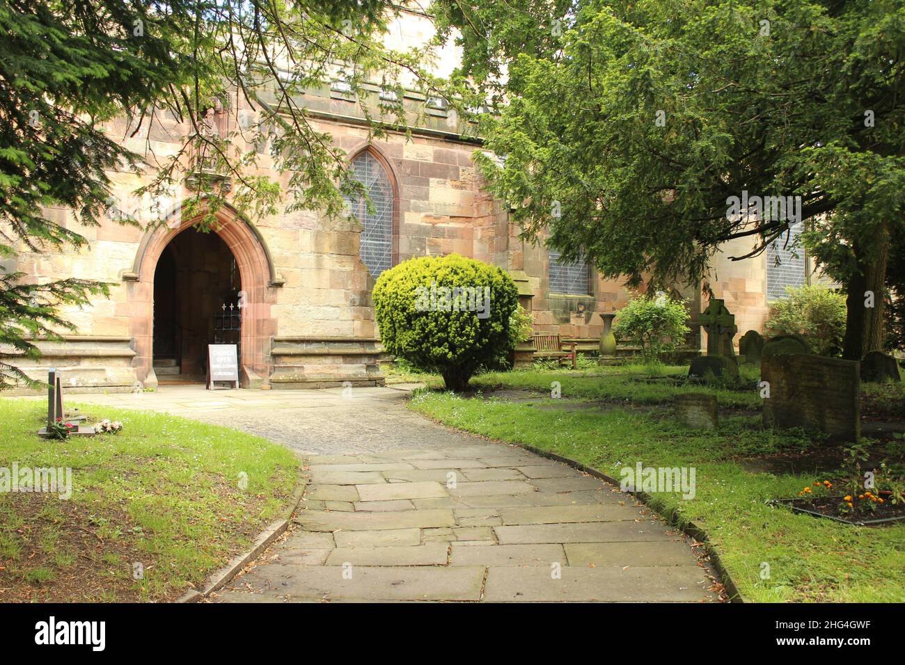 Hawarden, Galles del Nord Foto Stock