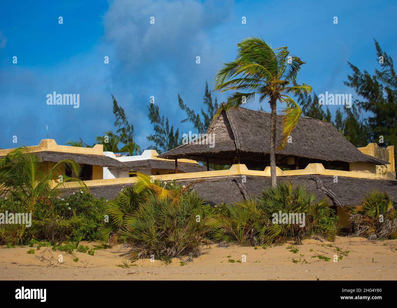 Jahazi House a Kizingoni Beach, Lamu County, Lamu, Kenya Foto Stock