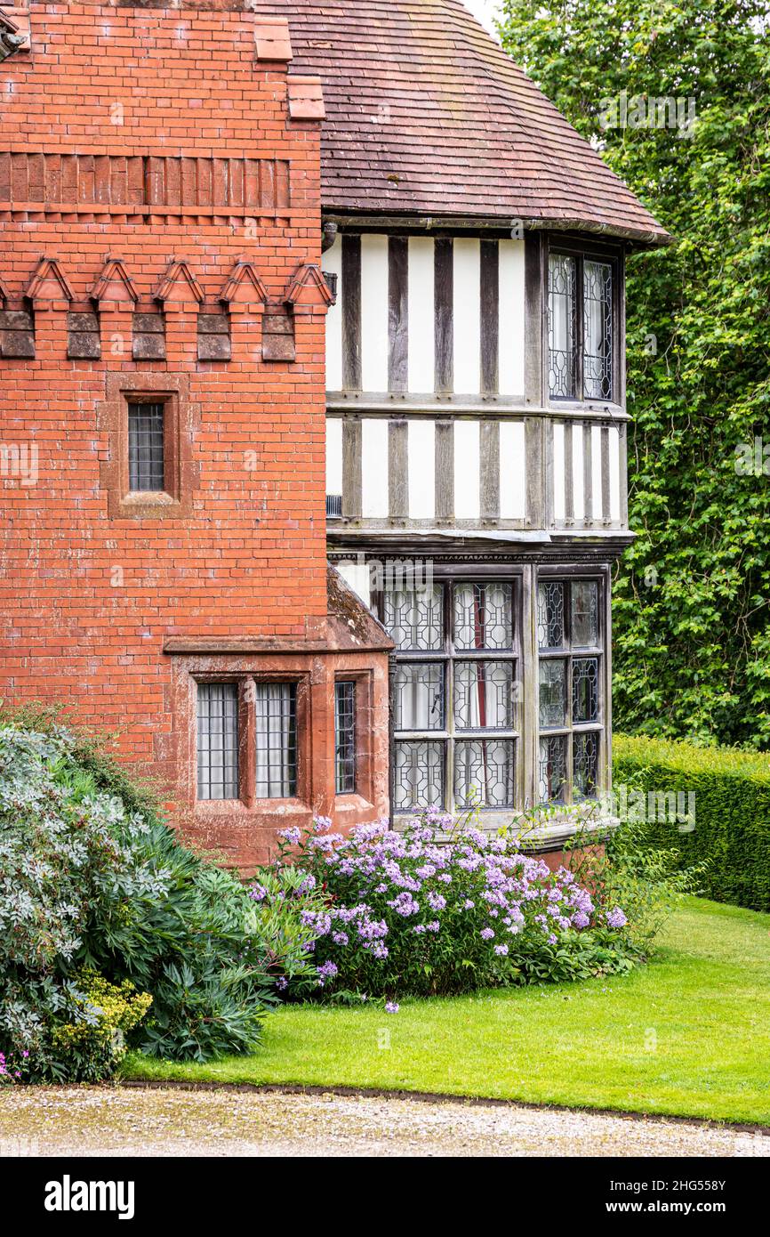 Wightwick Manor vicino a Wolverhampton, West Midlands Regno Unito Foto Stock