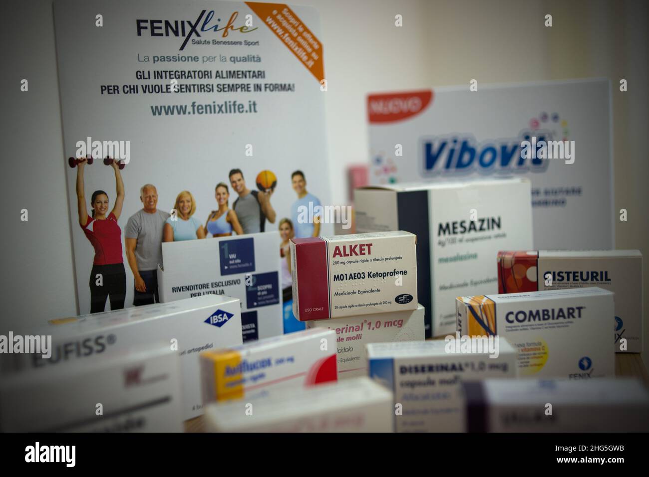 Roma, Italia 12/11/2014: Fenix Pharma, azienda farmaceutica. © Andrea Sabbadini Foto Stock