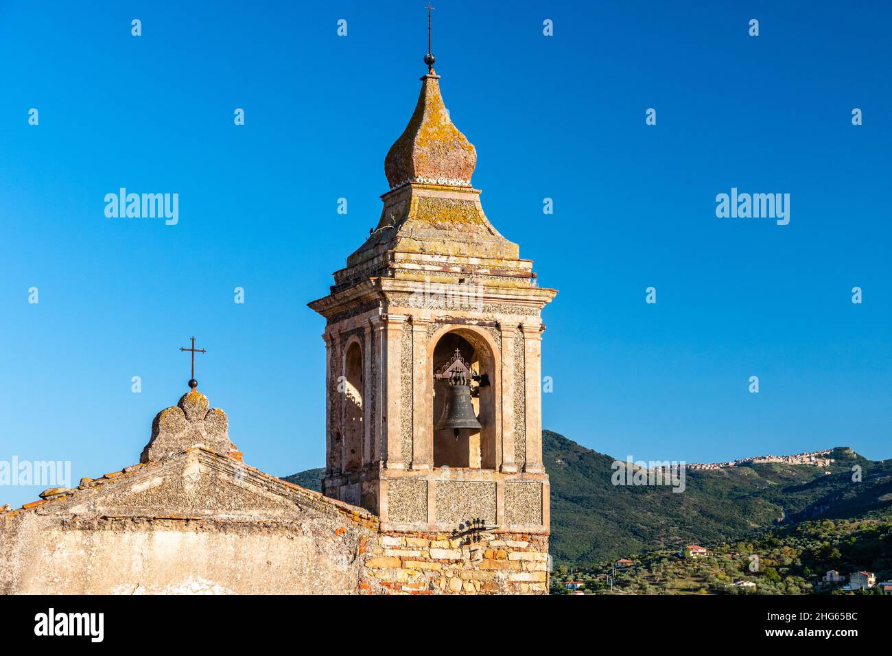 Chiesa di Santa Maria in piazza del castello. Castelbuono, montagna delle Madonie, Sicilia Foto Stock