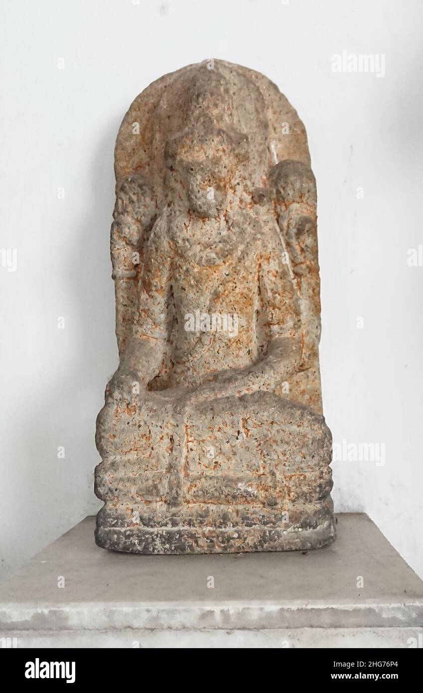 Shiva Mahadeva Statua 5553. Foto Stock