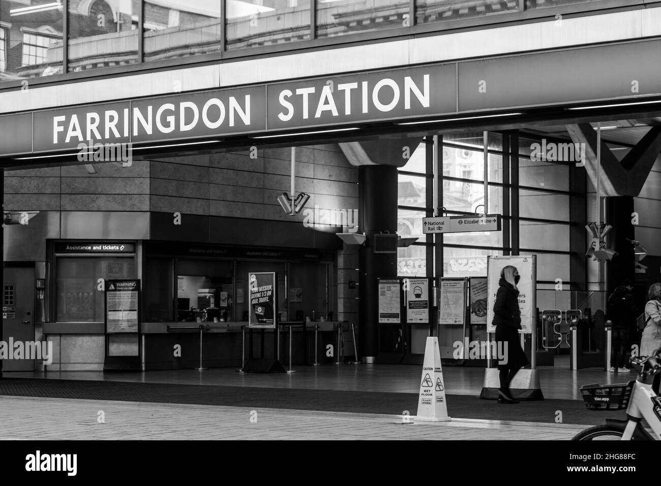 Londra intorno al mercato di Smithfield Foto Stock