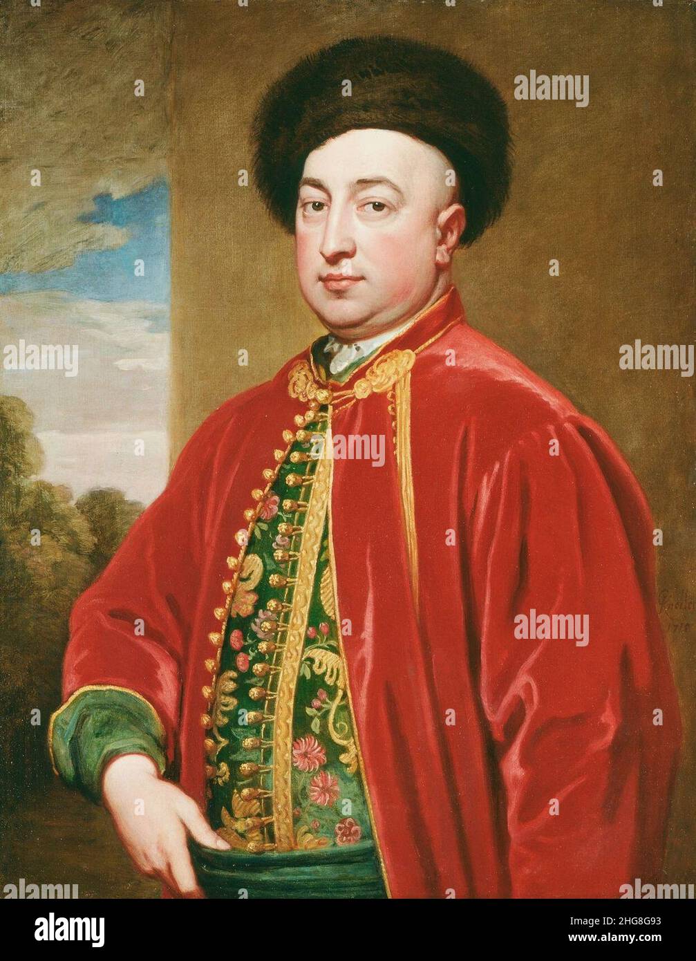 Sir Godfrey Kneller (1646-1723) - Mehemet (m. 1726) Foto Stock