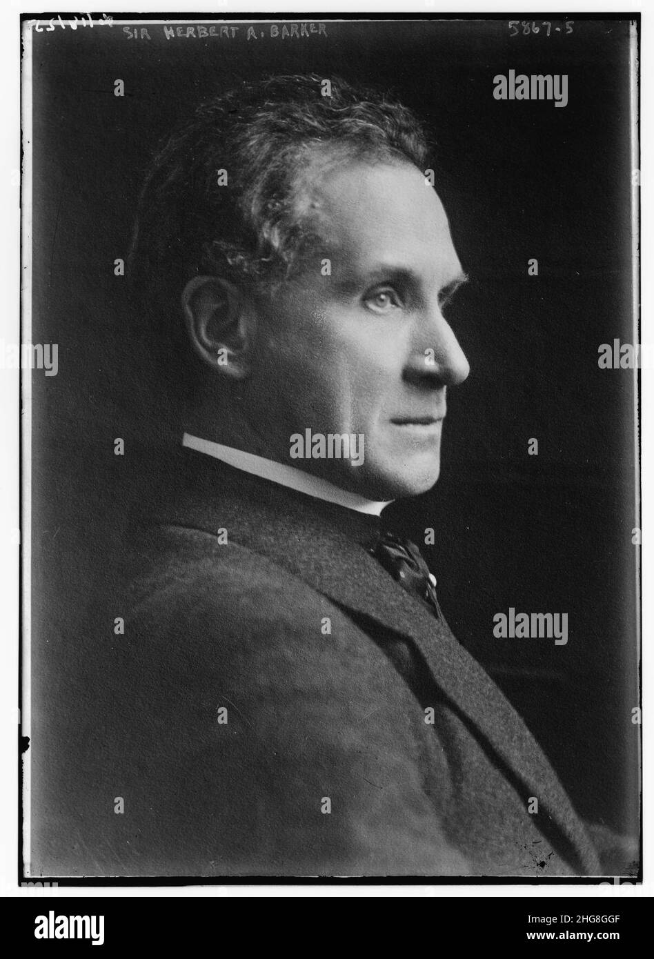 Sir Herbert A. Barker Foto Stock