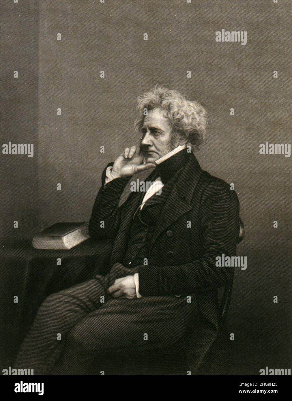 Sir John F.W. Herschel, Bart. Foto Stock