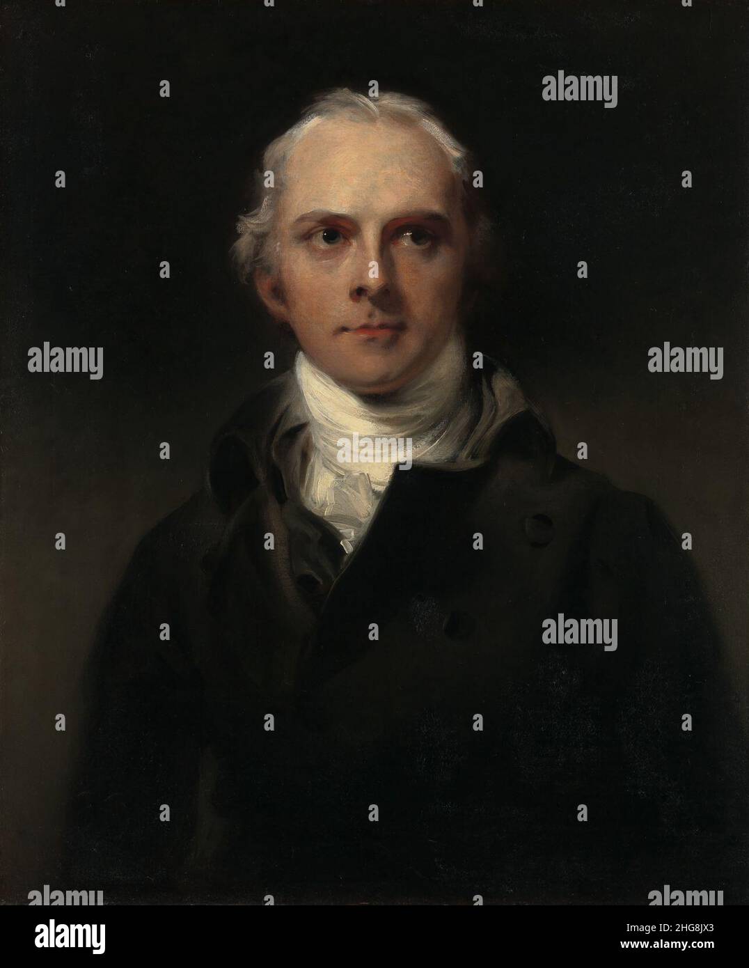 Sir Thomas Lawrence - Samuel Lysons Foto Stock Sir Thomas Lawrence - Samuel Lysons Foto Stock