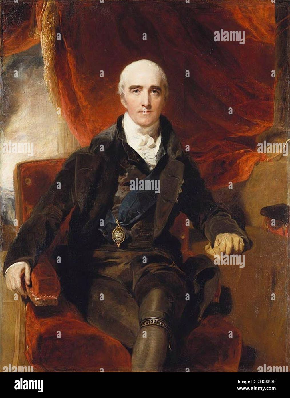 Sir Thomas Lawrence (1769-1830) - Richard Colley Wellesley, Marquess Wellesley (1760-1842) Foto Stock