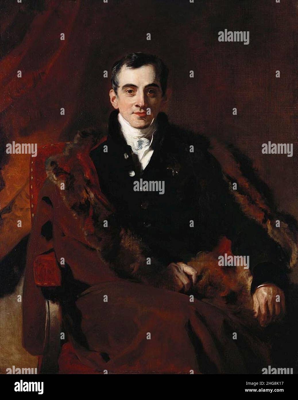 Sir Thomas Lawrence (1769-1830) - Giovanni, Conte Capo d'Istria (1776-1831) Foto Stock