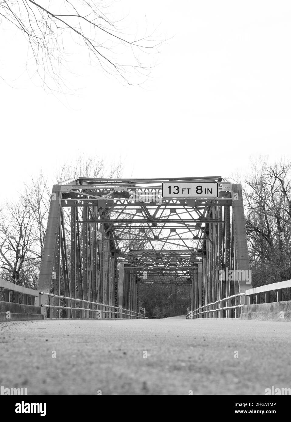 Bridge at Devil's Elbow Missouri Foto Stock