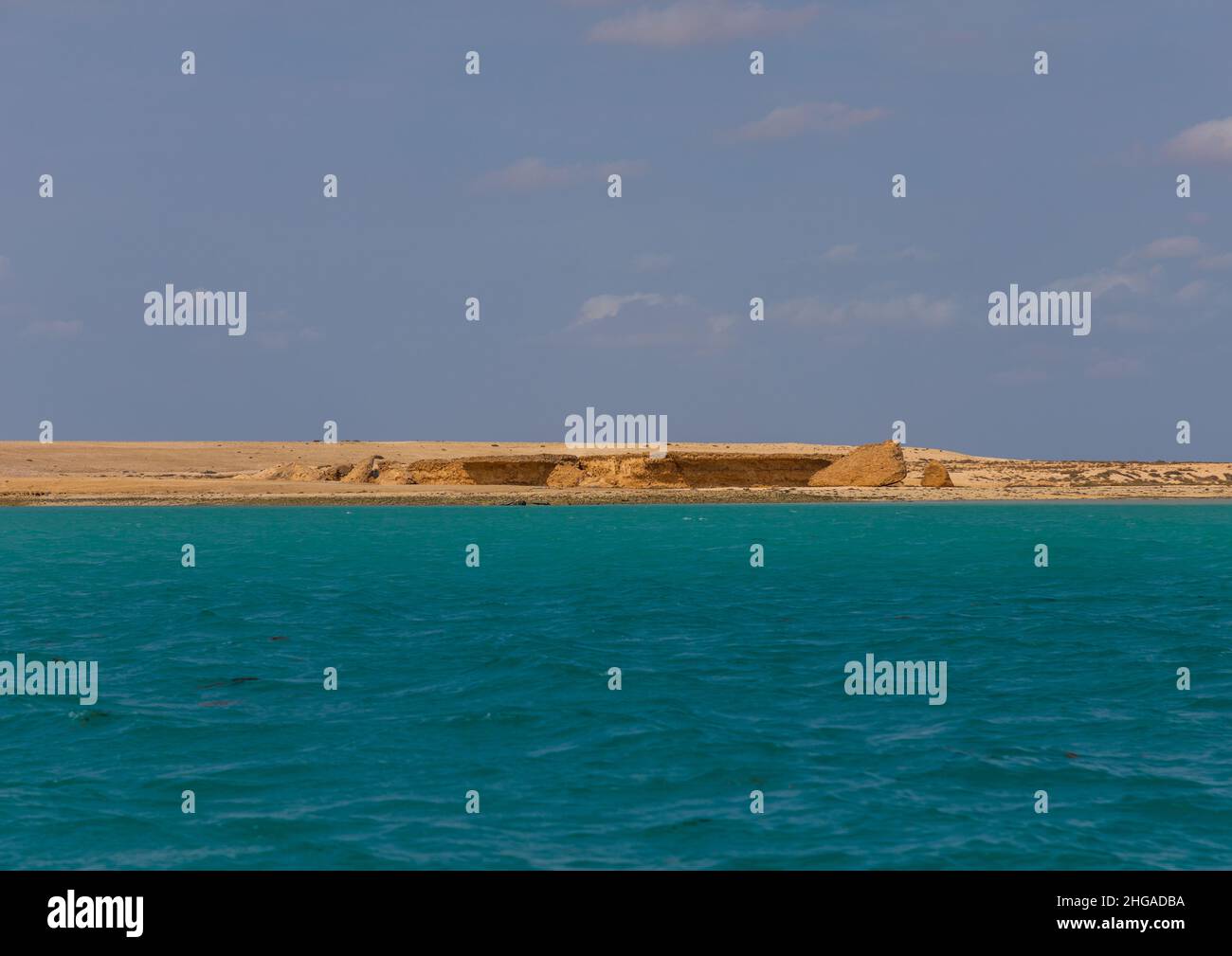 Barriera corallina nel Mar Rosso, Provincia di Jazan, Farasan, Arabia Saudita Foto Stock