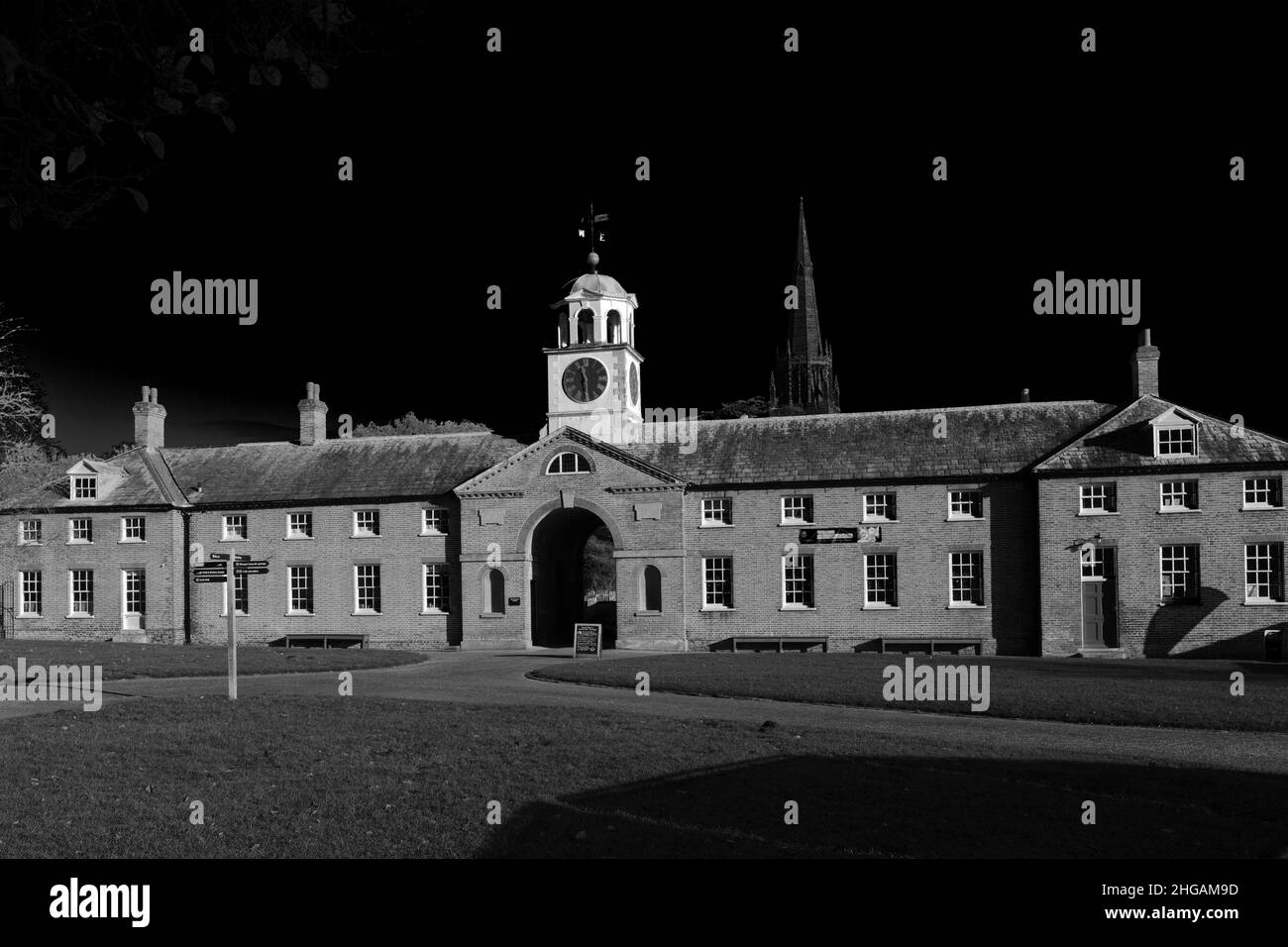 Il blocco stabile a Clumber Park, Nottinghamshire, Inghilterra, Regno Unito Foto Stock Il blocco stabile a Clumber Park, Nottinghamshire, Inghilterra, Regno Unito Foto Stock