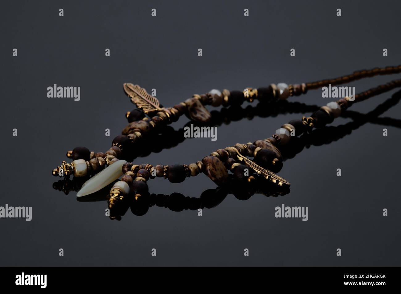 Collana in stile indiano Foto Stock