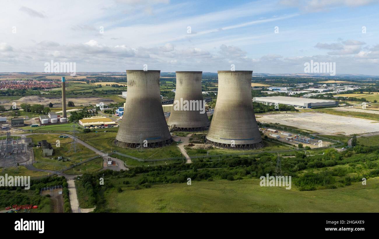 Didcot Power Station Foto Stock