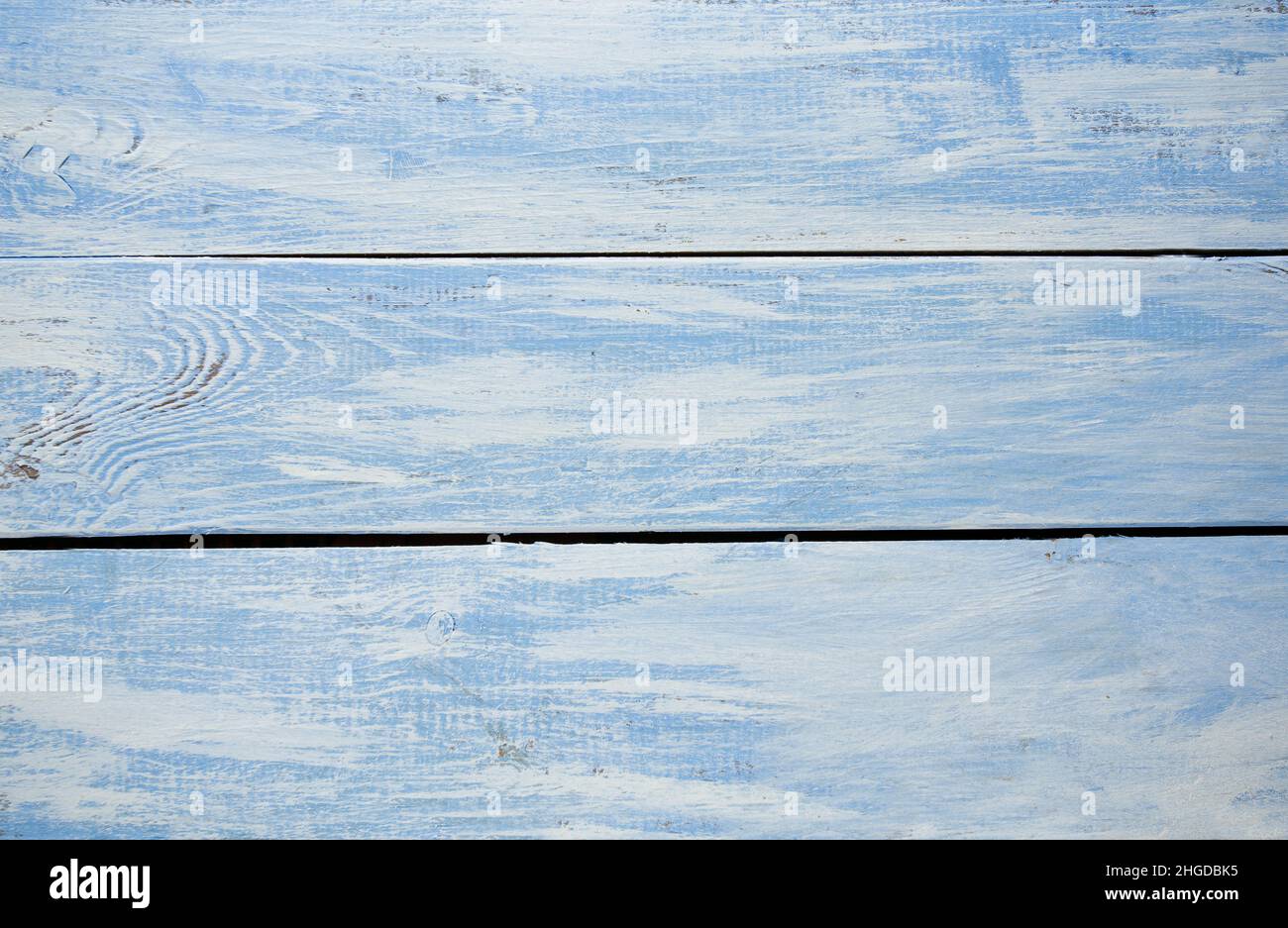 Blu sullo sfondo di legno Foto Stock