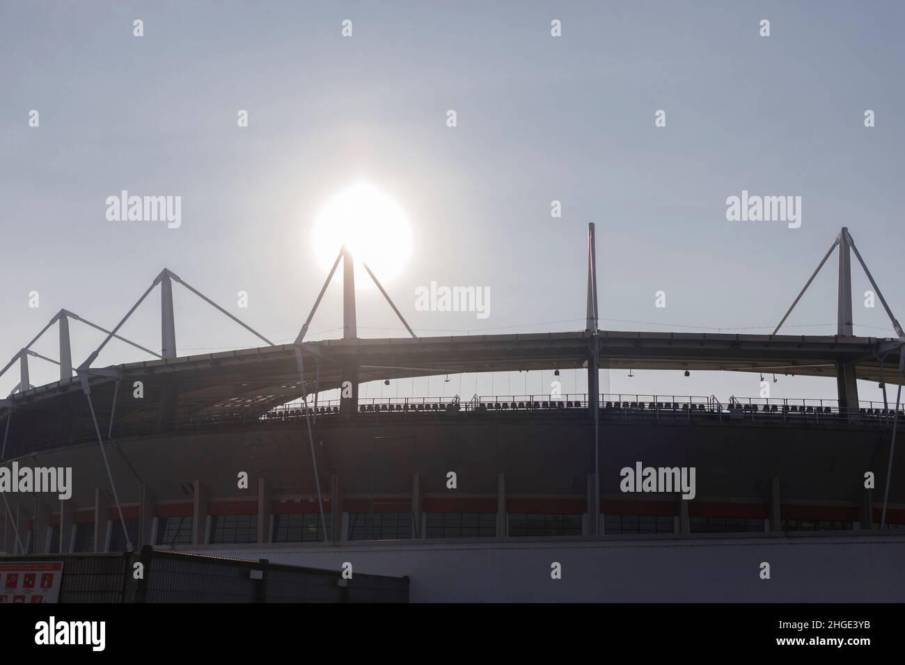 Torino, Italia - Dicembre 15 2021: Stadio Olimpico, che ha ospitato le Olimpiadi invernali del 2006. Foto Stock