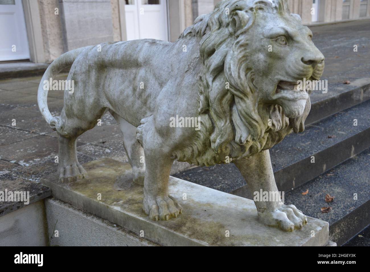 Casa della conferenza di Wannsee a Wannsee, Berlino, Germania - 20 gennaio 2022 - 80th anniversario della conferenza di Wannsee. Foto Stock