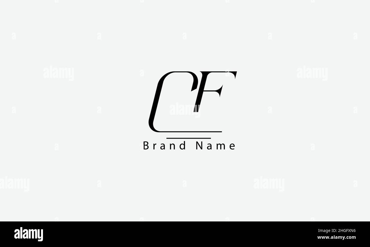 Modello di logo vettoriale astratto CE EC C E. Illustrazione Vettoriale