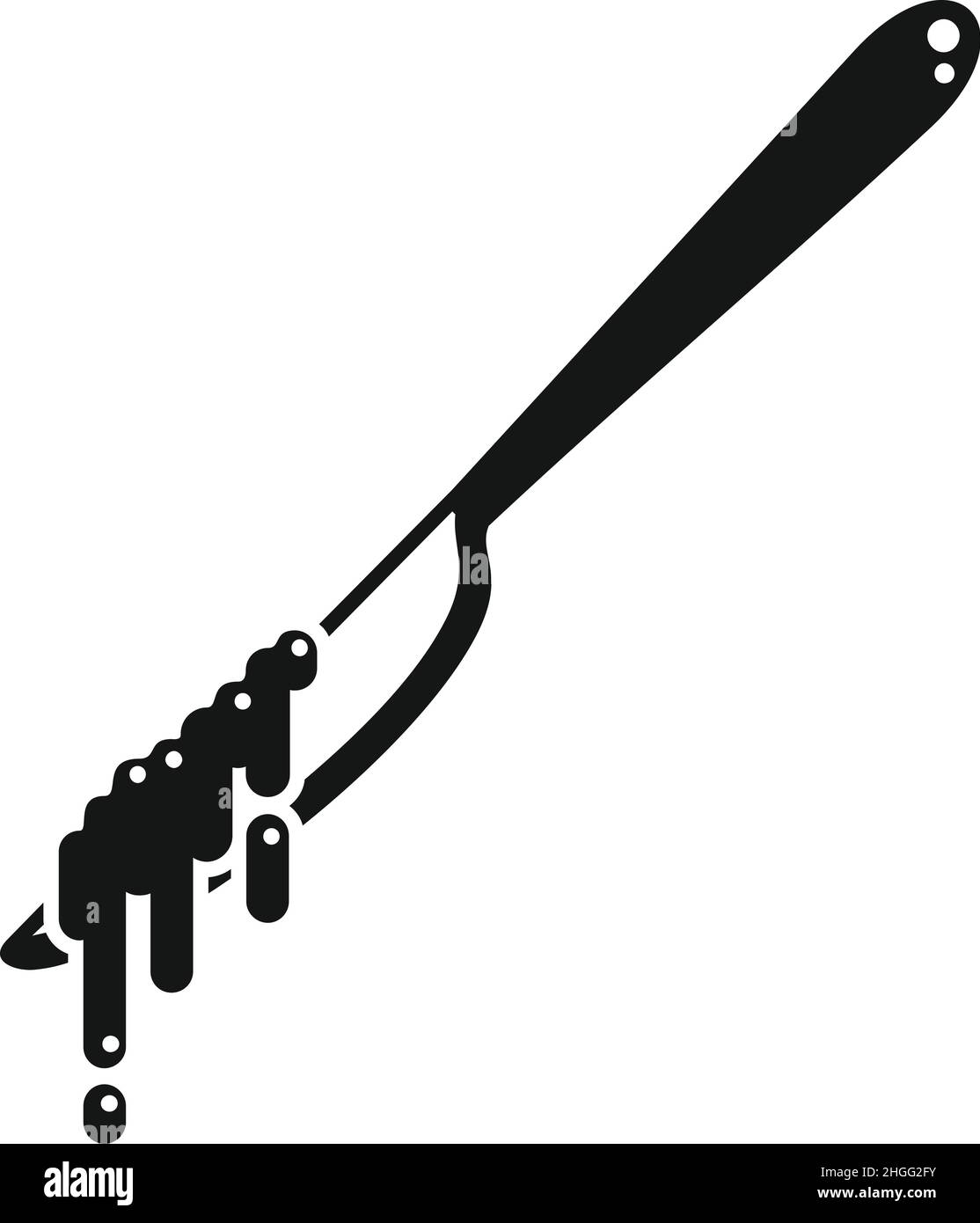 Fresco crema di cacao icona semplice vettore. Incolla il vaso. Confezione per torte Illustrazione Vettoriale