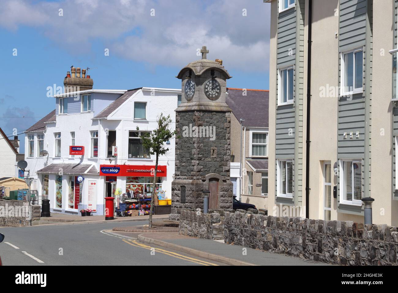 Rhosneigr è un villaggio costiero sulla costa occidentale di Anglesey nel Galles del Nord ed è sul sentiero costiero Anglesey Foto Stock