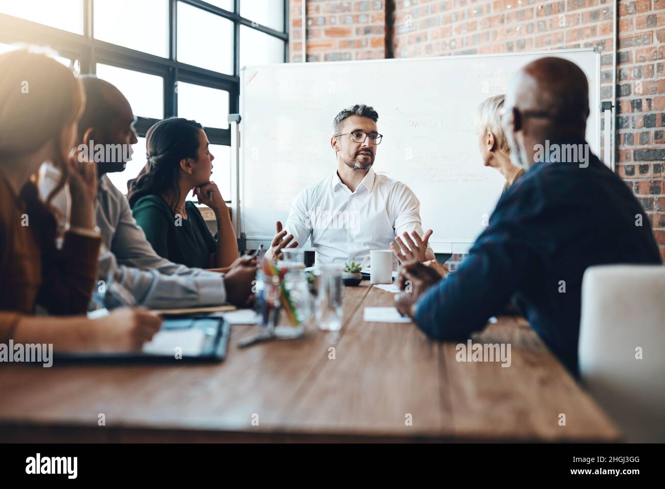 Questi incontri sono ciò che ci rende riusciti Foto Stock