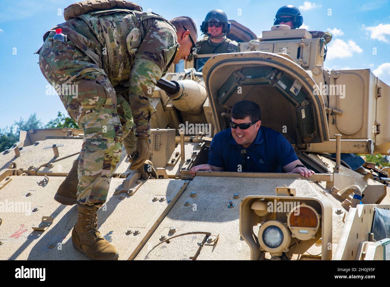 Toppa US Army 4th Infantry Division - Iraq Veteran OIF Liberty, Con Nastri