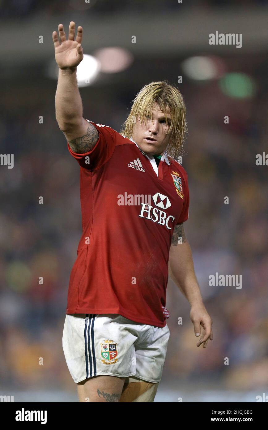 Foto dell'archivio del 11-06-2013 di Richard Hibbard. L'ex gallese e britannico e irlandese leoni hooker Richard Hibbard ha annunciato il suo ritiro dal rugby professionale con effetto immediato. Data di emissione: Venerdì 21 gennaio 2022. Foto Stock