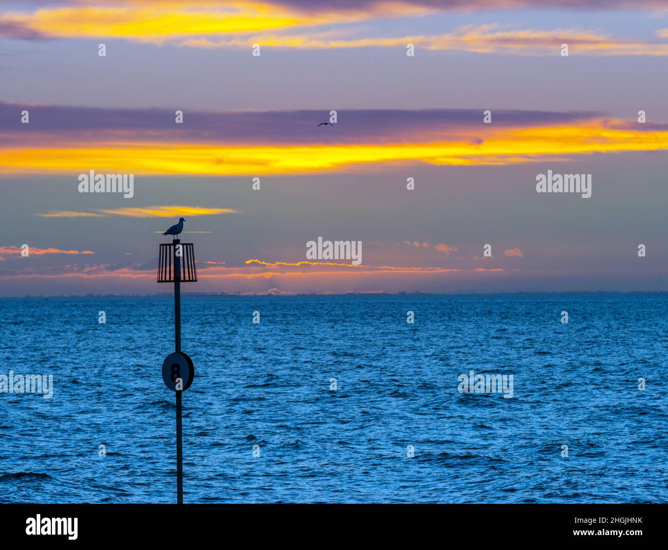 Il lavaggio a Hunstanton Norfolk Foto Stock