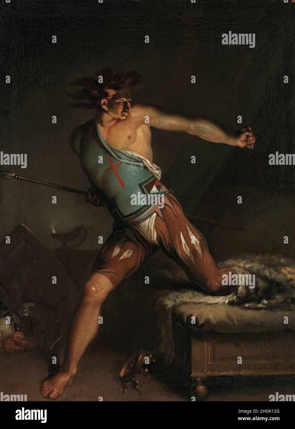 Nicolai Abildgaard - Richard III Foto Stock