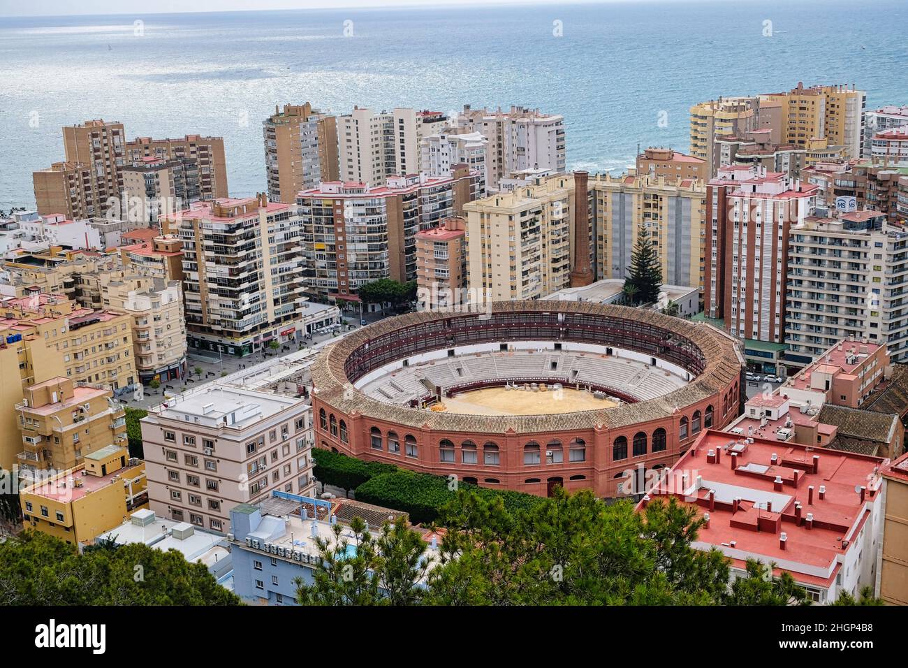 Arena la Malagueta a Malaga (Spagna) Foto Stock