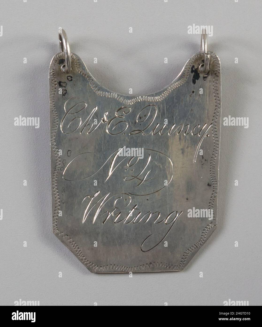 Medaglia 1818 americana. Medaglia. Americano. 1818. Argento. Probabilmente prodotto a Portland, Maine, Stati Uniti Foto Stock