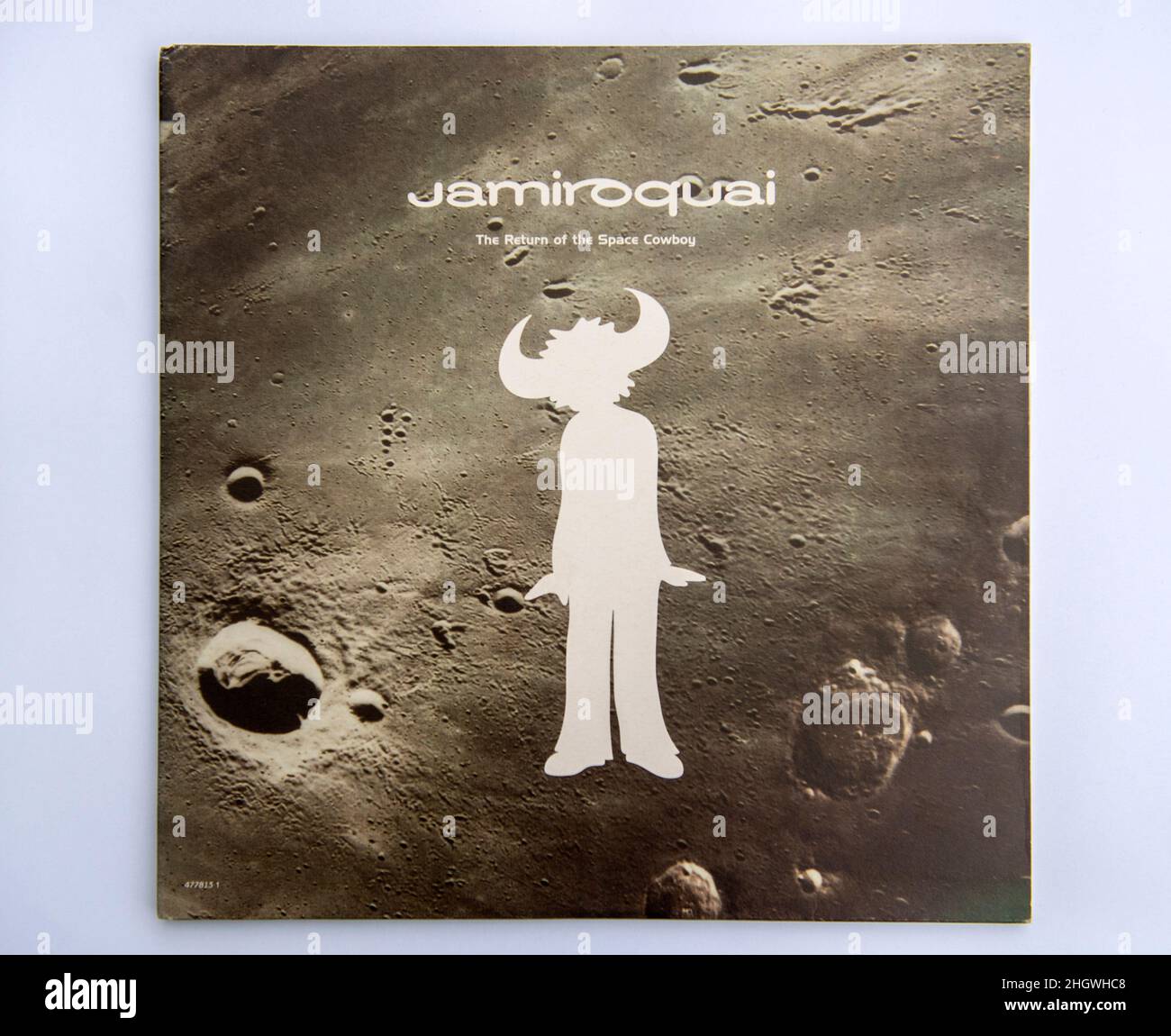 Copertina LP del Return of the Space Cowboy, il secondo album in studio del  gruppo musicale jazz britannico Jamiroquai, uscito nel 1994 Foto stock -  Alamy