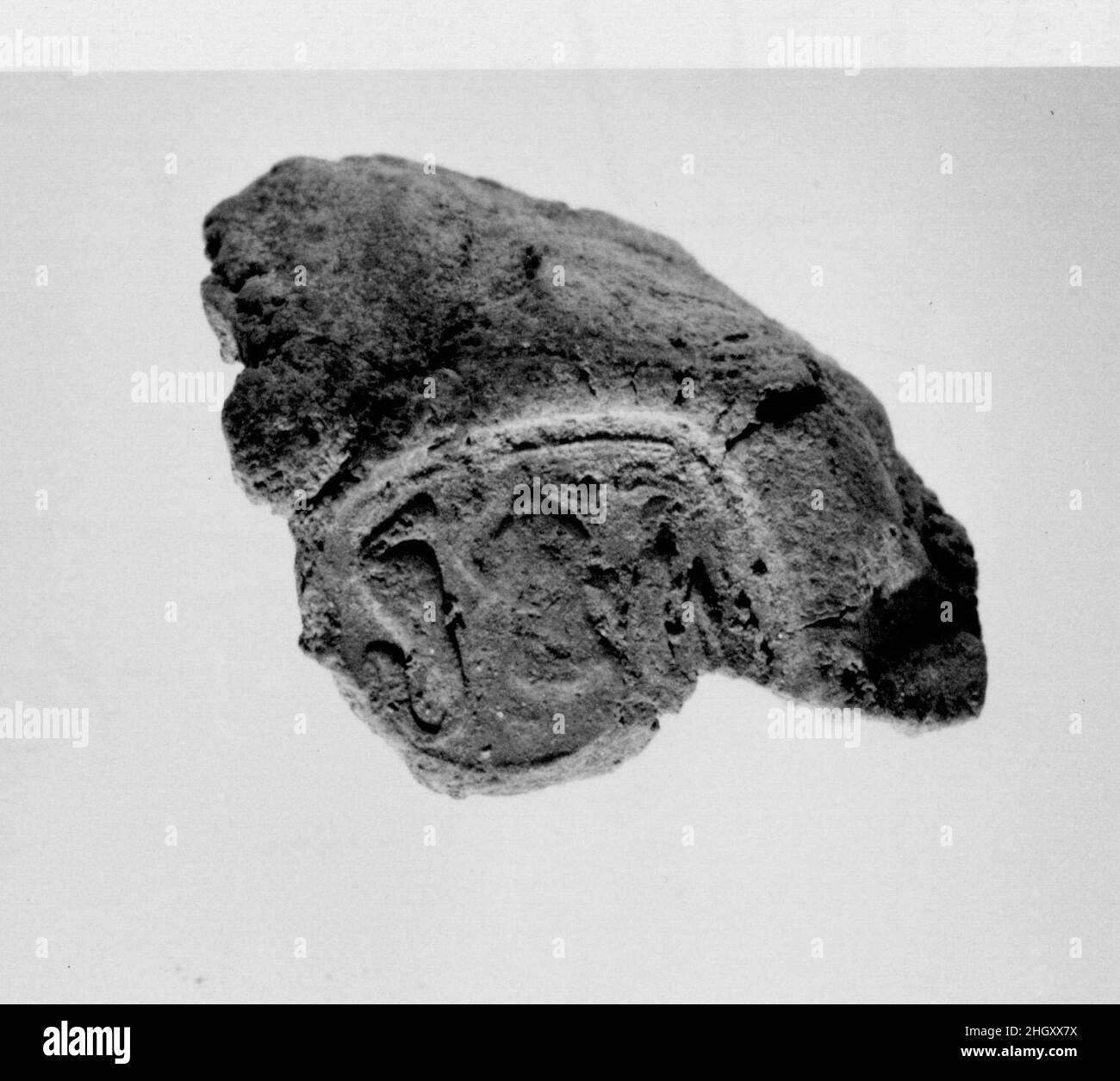 Sigillatura documenti ca. 1390–1353 a.C. nuovo Regno. Sigillatura documenti. CA. 1390–1353 A.C. Fango. Nuovo Regno. Dall'Egitto, dall'Egitto superiore, da Tebe, da Malqata, da Ville Occidentali, West Villa B, scavi MMA, 1910–12. Dynasty 18 Foto Stock