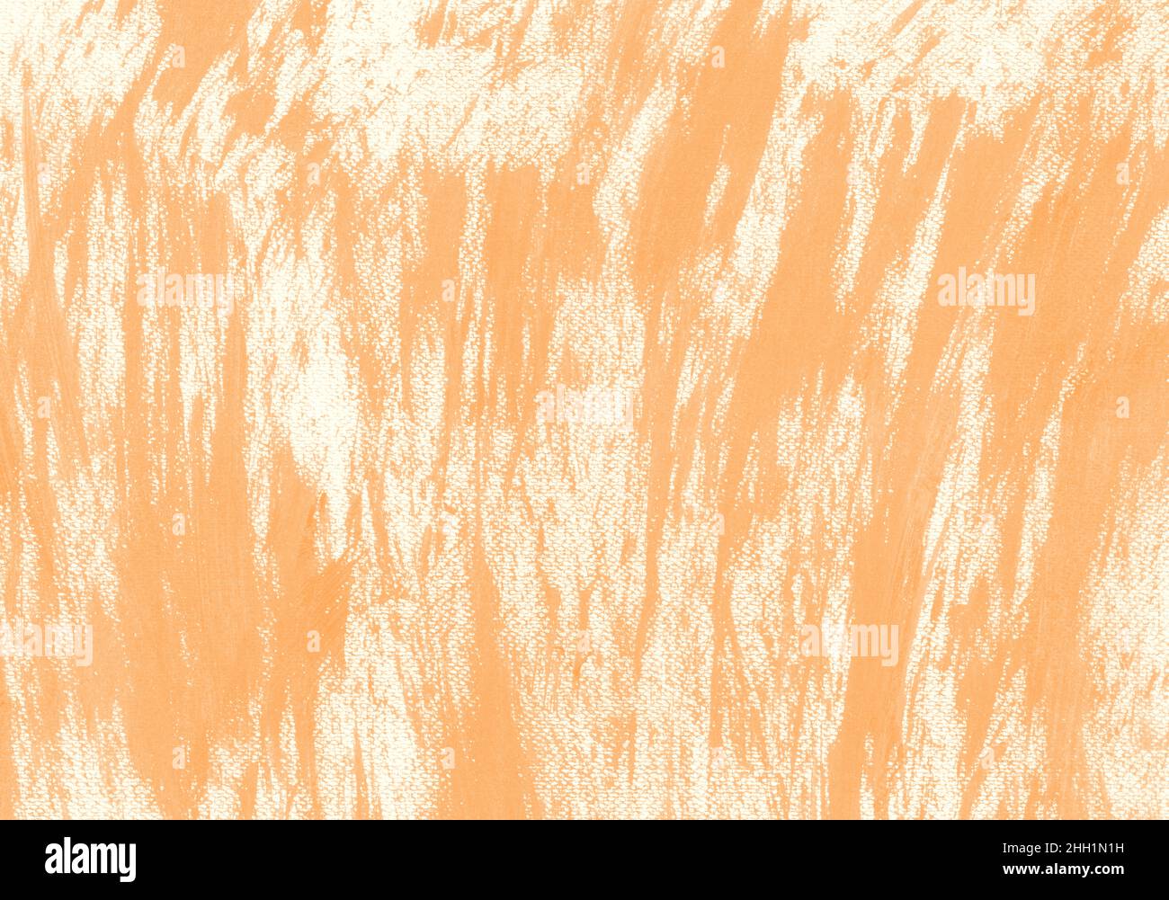 Arancio pastello, tonalità terra, colori autunnali pittura acrilica astratta texture sfondo. Realizzato a mano, organico, originale con file digitalizzato ad alta risoluzione. Foto Stock