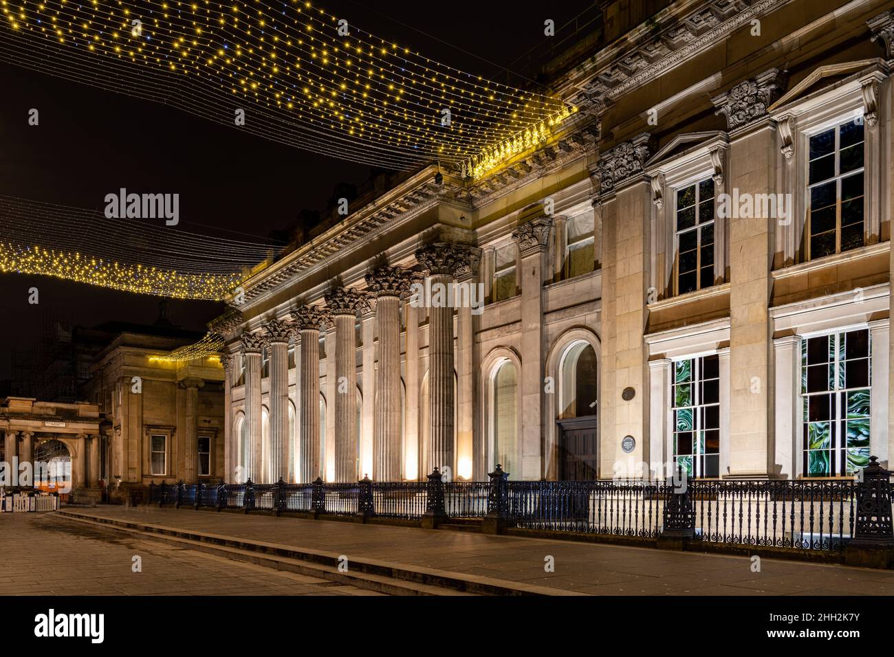Glasgow Gallery of Modern Art, Queen St, Royal Exchange Square, Glasgow, Scozia Foto Stock